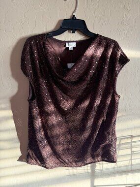 CeCe sequin top